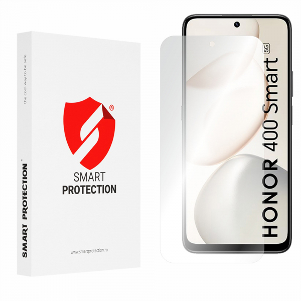 Folie de protectie Ecran Smart Protection Premium Classic pentru Honor 400 Smart 4G / X7d 4G, Plastic, Set 2 bucati