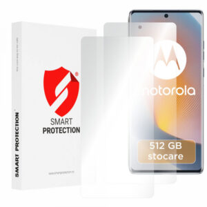 Folie de protectie Ecran Smart Protection Premium Classic pentru Motorola Edge 50 Fusion, Plastic, Set 2 bucati