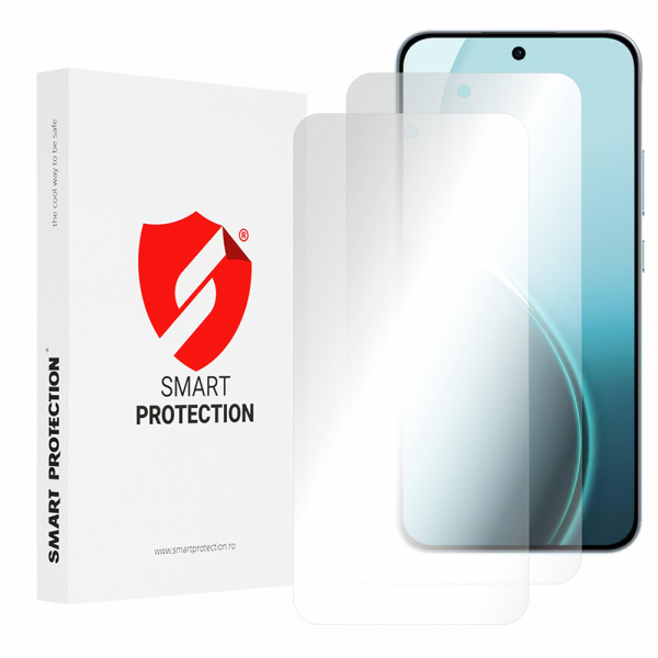 Folie de protectie Ecran Smart Protection Premium Classic pentru Oppo Reno14 FS 5G / Reno14 F, Plastic, Set 2 bucati