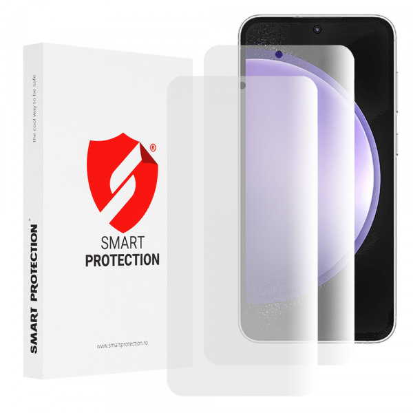 Folie de protectie Ecran Smart Protection Premium Classic pentru Samsung Galaxy S23 FE S711, Plastic, Set 2 bucati