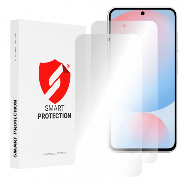 Folie de protectie Ecran Smart Protection Premium Classic pentru Samsung Galaxy S24 FE S721, Plastic, Set 2 bucati