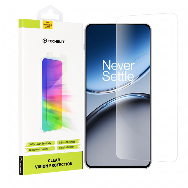 Folie de protectie Ecran Techsuit Clear Vision pentru OnePlus Nord 4, Sticla Securizata, Full Glue