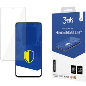 Folie de protectie Ecran 3MK FlexibleGlass Lite pentru Samsung Galaxy S23 S911, Sticla Flexibila, Full Glue