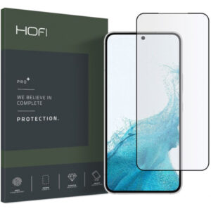 Folie de protectie Ecran HOFI pentru Samsung Galaxy S22 5G S901, Sticla Securizata, Full Glue, Neagra HOFI187BLK