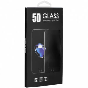 Folie Protectie Ecran OEM pentru Xiaomi Redmi 9A / Xiaomi Redmi 9C, Sticla Securizata, Full Face, Full Glue, 5D, 0.3mm, Neagra