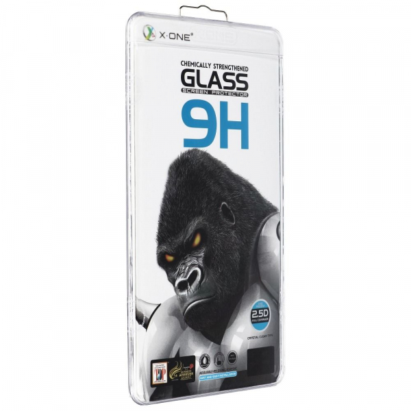 Folie de protectie Ecran X-One pentru Samsung Galaxy S22 Ultra 5G S908, Sticla Securizata, Full Glue, 3D