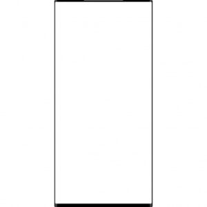 Geam Ecran + Edge Glue / OCA Forward Guard pentru Samsung Galaxy S22 Ultra 5G S908, Negru