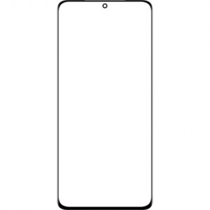 Geam Ecran + Edge Glue / OCA Forward Guard pentru Samsung Galaxy S21 Ultra 5G G998, Negru