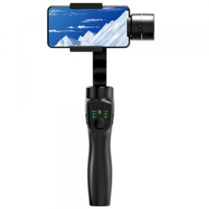 Gimbal Stabilizator Techsuit F8, Universal, Negru