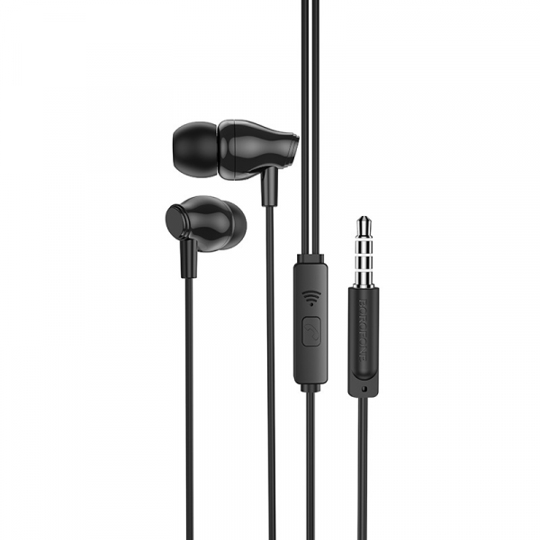 Handsfree 3.5mm Borofone BM61 Wanderer, Negru