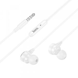 Handsfree 3.5mm HOCO M116, Alb