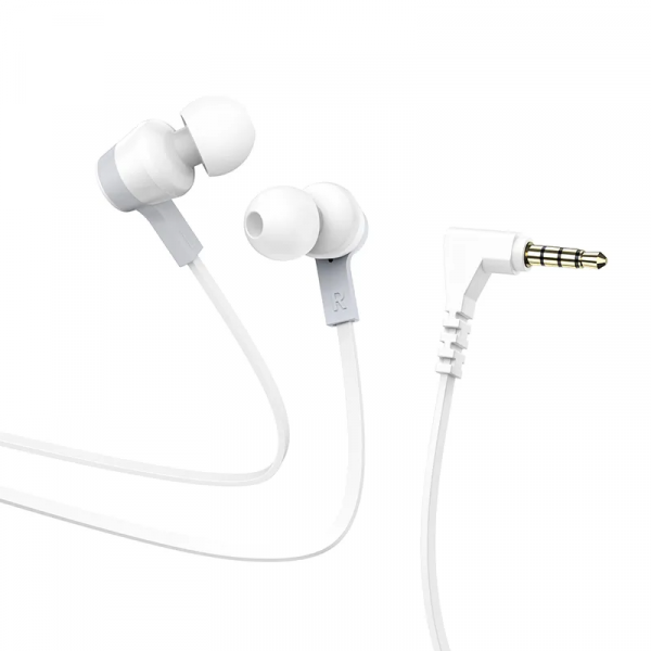 Handsfree 3.5mm HOCO M86, Alb