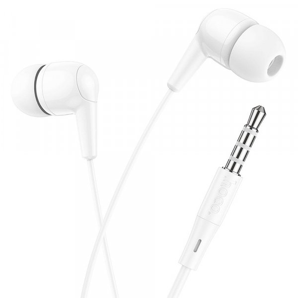 Handsfree 3.5mm HOCO M97, Alb