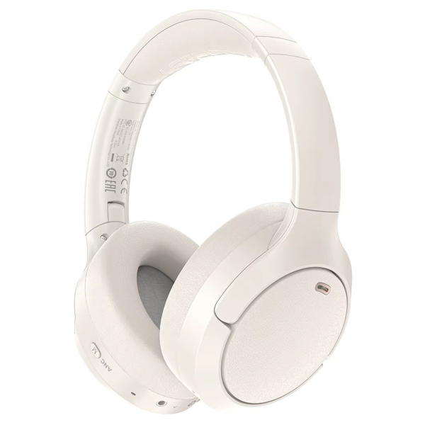 Handsfree Bluetooth Acefast H6, A2DP, ANC, Alb