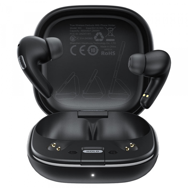 Handsfree Bluetooth Acefast W4, TWS, Negru