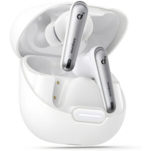 Handsfree Bluetooth Anker SoundCore Liberty 4 NC, TWS, ANC, MultiPoint, Alb A3947G21