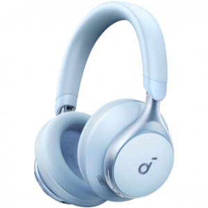 Handsfree Bluetooth Anker SoundCore Space One, MultiPoint, A2DP, ANC, Albastru A3035G31