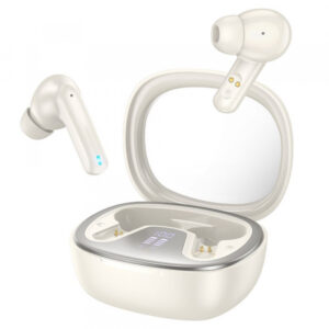 Handsfree Bluetooth HOCO Shadow EQ6, TWS, Alb
