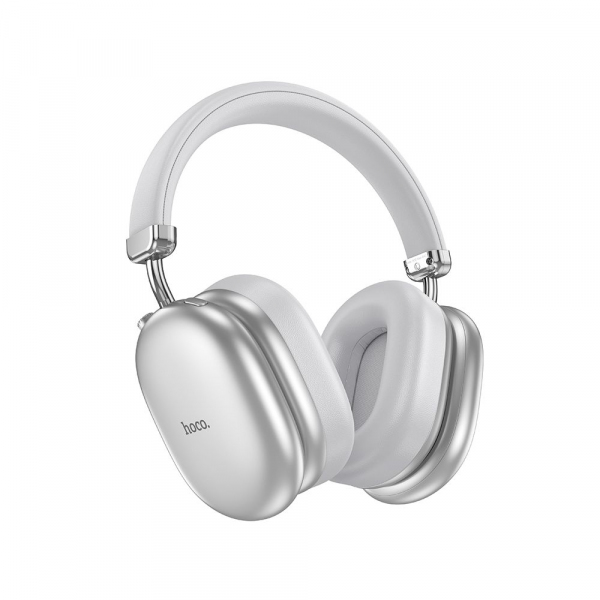 Handsfree Bluetooth HOCO W35 Max, A2DP, ANC, Argintiu