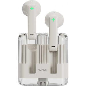Handsfree Bluetooth WiWu T21, TWS, Alb