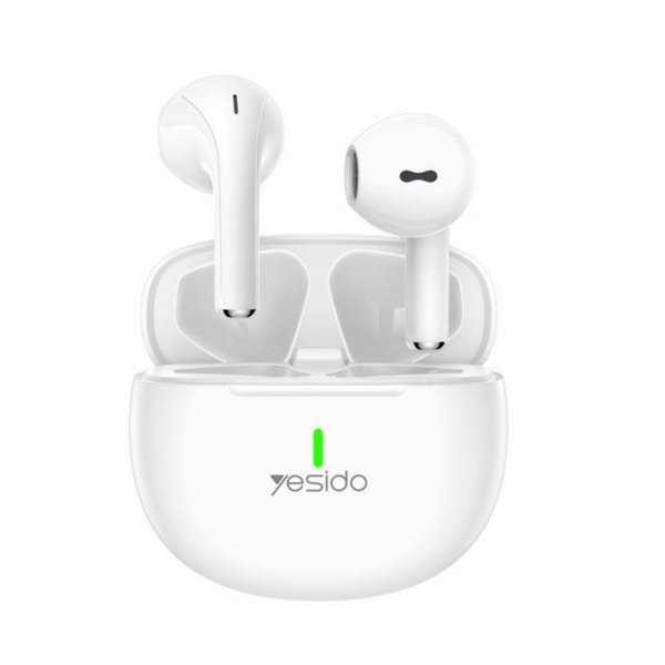 Handsfree Bluetooth Yesido TWS18, TWS, Alb