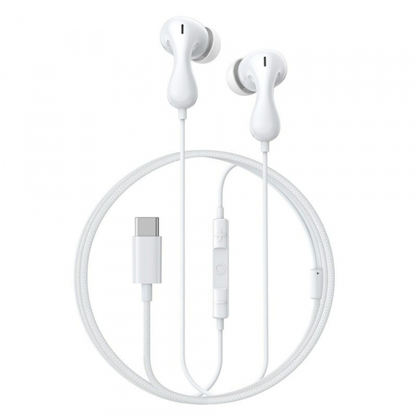 Handsfree USB-C Baseus Encok CZ20, Alb A00171400213-00