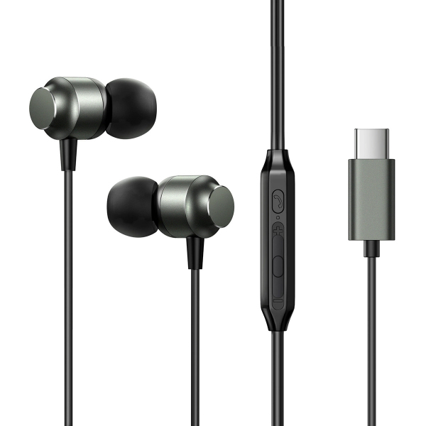 Handsfree USB-C Joyroom JR-EC06, Gri