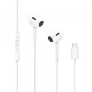 Handsfree USB-C Tech-Protect Ultraboost Core G2, Alb
