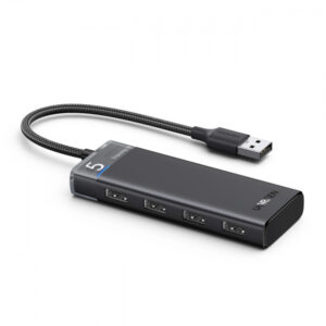 Hub USB UGREEN CM653, 4 x USB-A 3.0, Negru