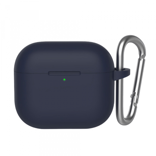 Husa Blueo Liquid pentru Apple AirPods 3, Bleumarin