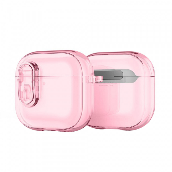 Husa DUX DUCIS PECL pentru Apple AirPods 4, Roz