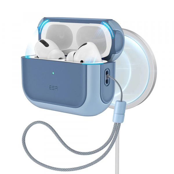Husa ESR Orbit Hybrid pentru Apple AirPods Pro 3, Albastra