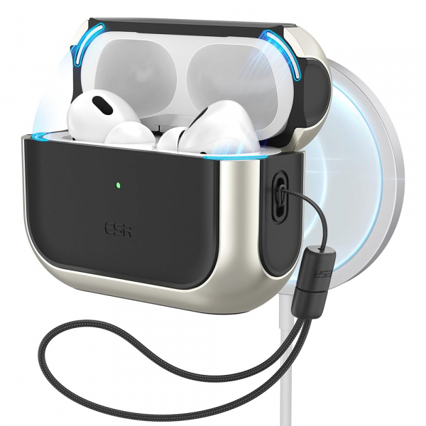 Husa ESR Orbit Hybrid pentru Apple AirPods Pro Series, Gri