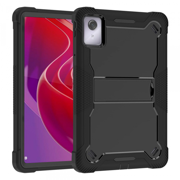 Husa pentru Lenovo Tab M11, Techsuit, Rugged TabShell, Neagra