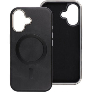 Husa MagSafe pentru Apple iPhone 16 Pro, OEM, Gentleman Mag, Neagra
