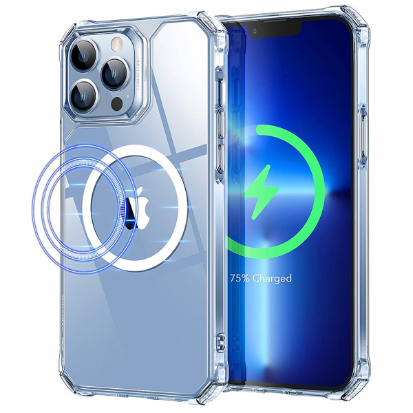 Husa MagSafe pentru Apple iPhone 13 Pro, ESR, Air Armor, Transparenta