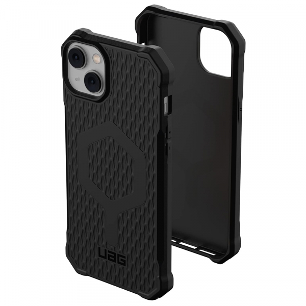 Husa MagSafe pentru Apple iPhone 14 Plus, Urban Armor Gear, Essential Armor, Neagra