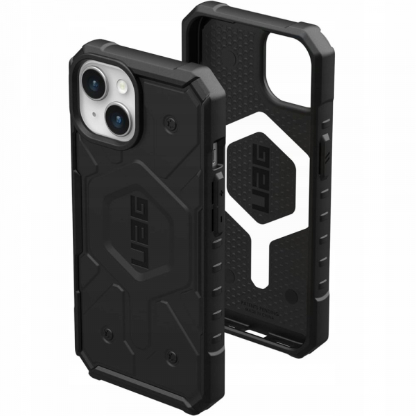 Husa MagSafe pentru Apple iPhone 15 Plus, Urban Armor Gear, Pathfinder, Neagra