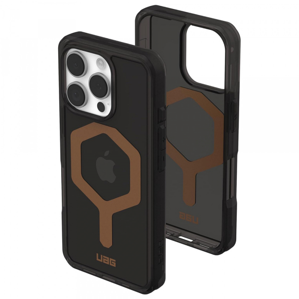 Husa MagSafe pentru Apple iPhone 16 Pro, Urban Armor Gear, Plyo, Maro