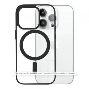Husa MagSafe pentru Apple iPhone 17 Air, Techsuit, Pro, Neagra
