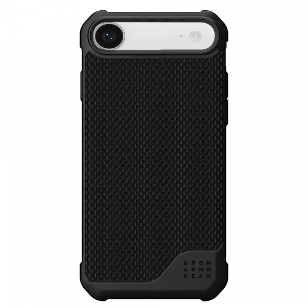 Husa MagSafe pentru Apple iPhone 17 Air, Urban Armor Gear, Metropolis LT Kevlar, Neagra