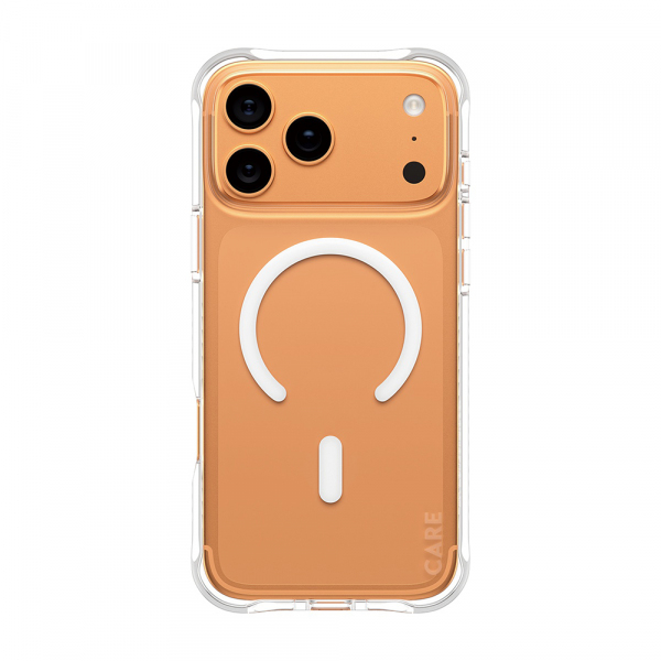 Husa MagSafe pentru Apple iPhone 18 Pro Max / 17 Pro Max, PanzerGlass, Care Fashionable, Transparenta Alba