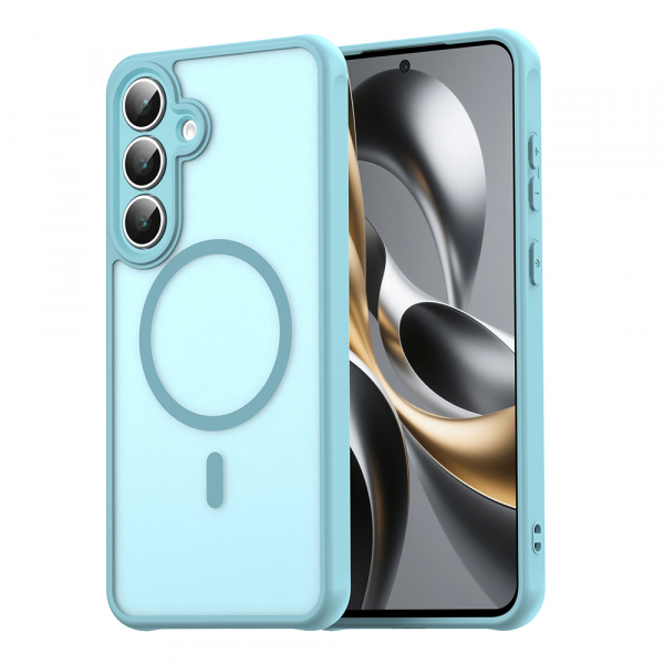 Husa MagSafe pentru Apple iPhone 18 Pro Max / 17 Pro Max, Techsuit, HaloFrost II, Verde Deschis
