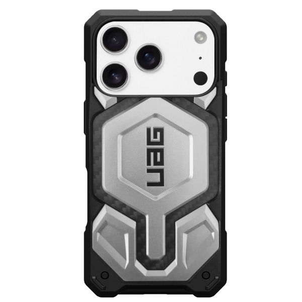 Husa MagSafe pentru Apple iPhone 18 Pro Max / 17 Pro Max, Urban Armor Gear, Monarch Pro, Gri