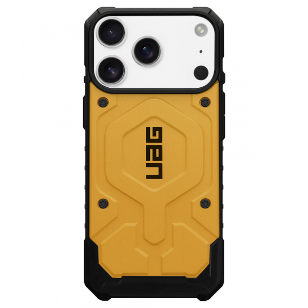 Husa MagSafe pentru Apple iPhone 18 Pro Max / 17 Pro Max, Urban Armor Gear, Pathfinder, Galbena