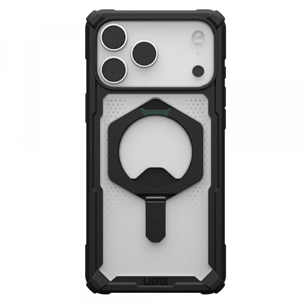Husa MagSafe pentru Apple iPhone 18 Pro Max / 17 Pro Max, Urban Armor Gear, Plasma XTE, Neagra Transparenta