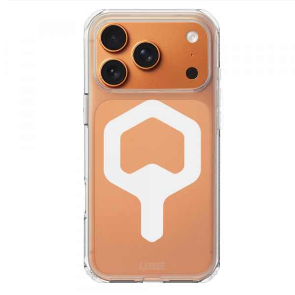 Husa MagSafe pentru Apple iPhone 18 Pro Max / 17 Pro Max, Urban Armor Gear, Plyo, Transparenta
