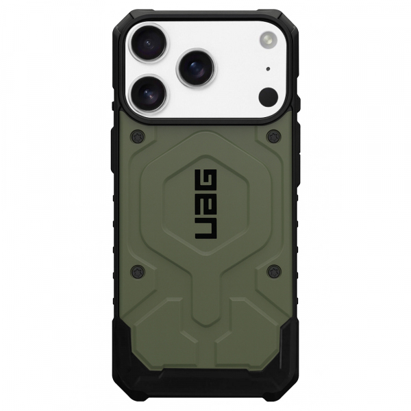 Husa MagSafe pentru Apple iPhone 18 Pro / 17 Pro, Urban Armor Gear, Pathfinder, Verde