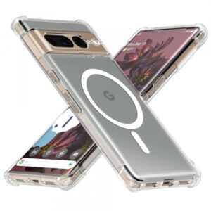 Husa MagSafe pentru Google Pixel 7 Pro, Techsuit, Shockproof, Transparenta
