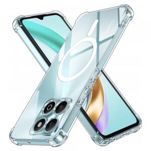 Husa MagSafe pentru Honor X6b, Techsuit, Shockproof, Transparenta